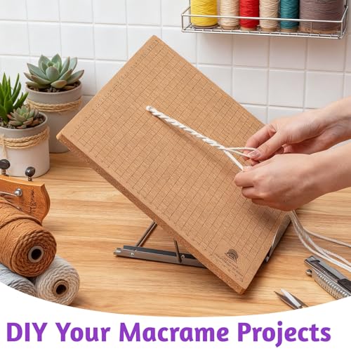 108 Pcs Macrame Board Set