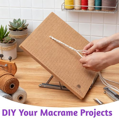 108 Pcs Macrame Board Set