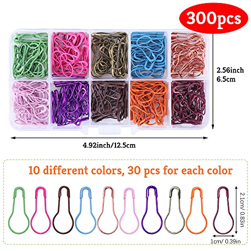 300 Pcs Crochet Stitch Markers