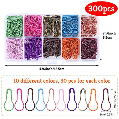 300 Pcs Crochet Stitch Markers