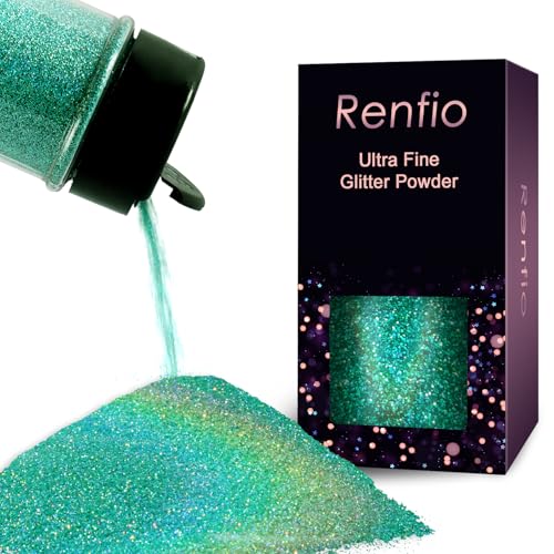 Holographic Ultra Fine Blue Glitter Powder Metallic Resin Glitter