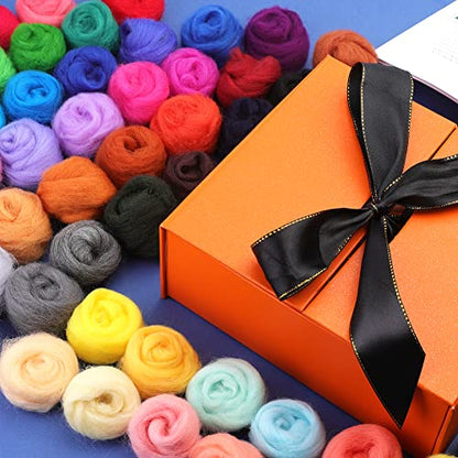 54 Colors Needle Felting Wool