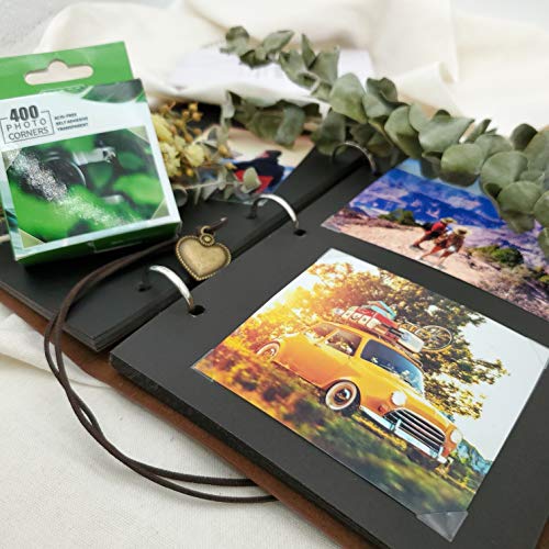 Photo Corners 3 Pack 1200 Pcs Clear Self