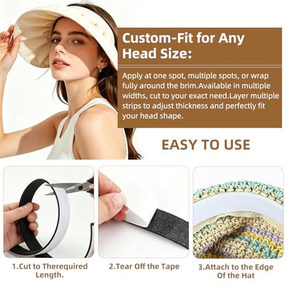 Single Sided Foam Weather Stripping Tape White (2 Count)