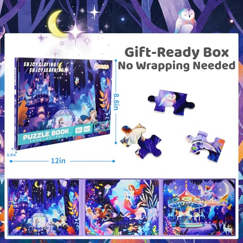 Princess Magnetic Puzzles for Girls 4