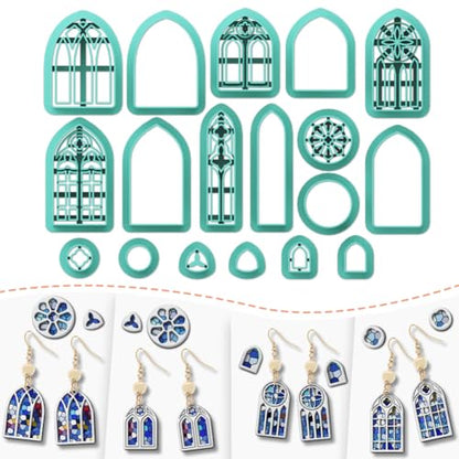 Polymer Clay Cutters (18 Count)