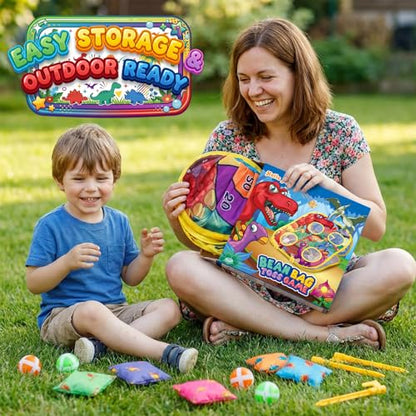 Dinosaur Bean Bag Toss Game