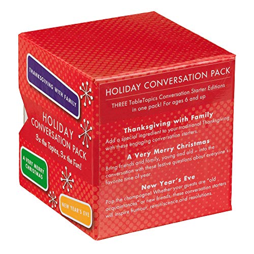 Holiday Conversation Pack for Families (120 Count)