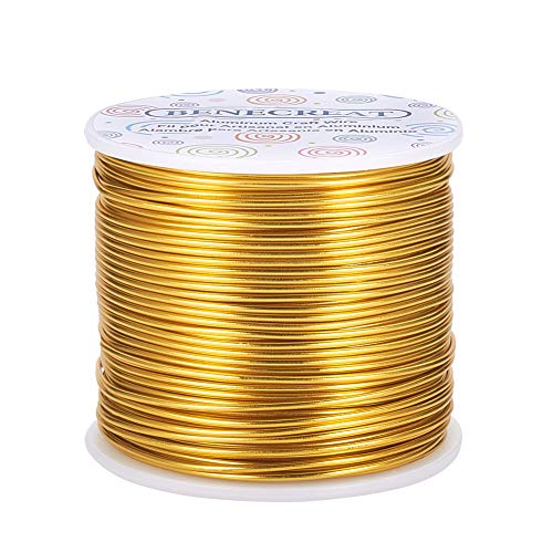 15 Gauge 220FT Aluminum Wire Anodized Jewelry Craft Making Beading Floral Colored Aluminum Craft Wire (220 Foot)