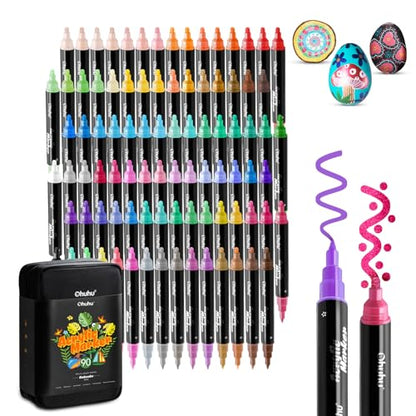 Acrylic Paint Pens 90 Colors (90 Count)