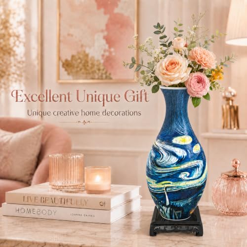3D Puzzle Vase for Adults with 160 Plastic Pieces (160 Count)