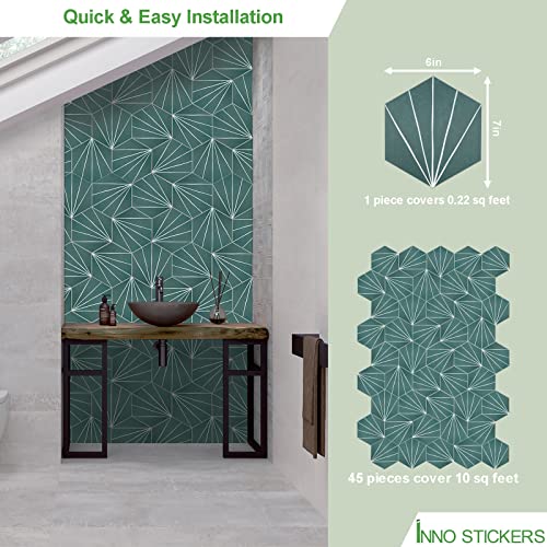 45 Sheet Peel and Stick Backsplash Tile Sticker (10 Sq Ft)