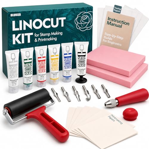 Linocut Tools Block Printing Kit