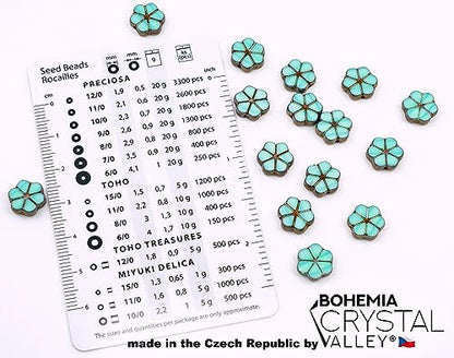 Czech Glass Beads & Japaneese TOHO Seed for Jewelry Making Set