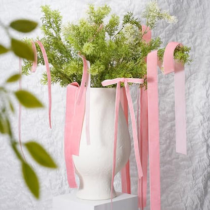 Pink Thin Velvet Ribbon