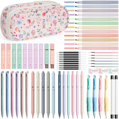 65PCS Aesthetic School Supplies Back to School Supplies Cute Stationary Set (65 Count)