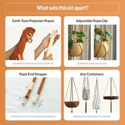 Macrame Kits for Beginners (3 Count)