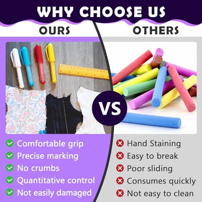 2PCS Sewing Chalk for Fabric (2 Count)