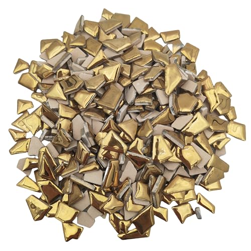 1.1LB Irregular Ceramics Mosaic Tiles (160 Count)