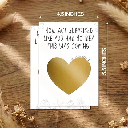 Godmother & Godfather Proposal Scratch Off Cards (2 Count)