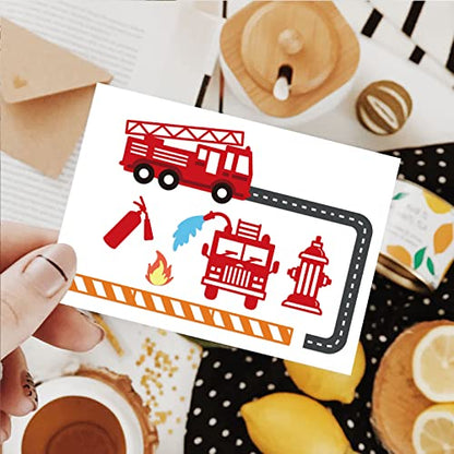 Fire Truck Metal Cutting Dies Die Cuts for DIY Scrapbooking Festival Birthday Wedding Cards Making Album Envelope Decoration