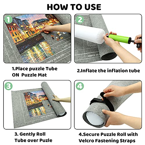 Portable Puzzle Mat Roll Up (1500 Count)
