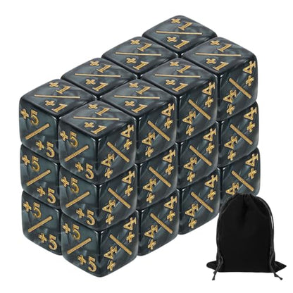 24Pcs Magic Dice Counters (24 Count)