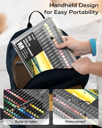 Acrylic Paint Markers 24 Colors