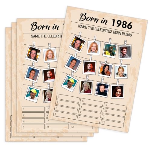 40th Birthday Party Games
