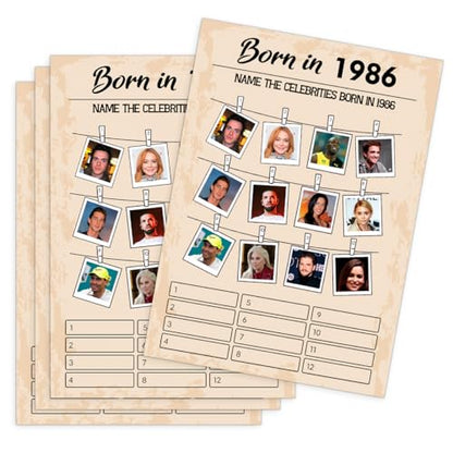 40th Birthday Party Games