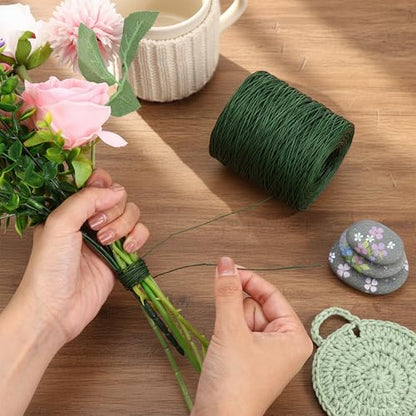 1345 Feet Floral Vine Bind Wire Rustic Craft Wire