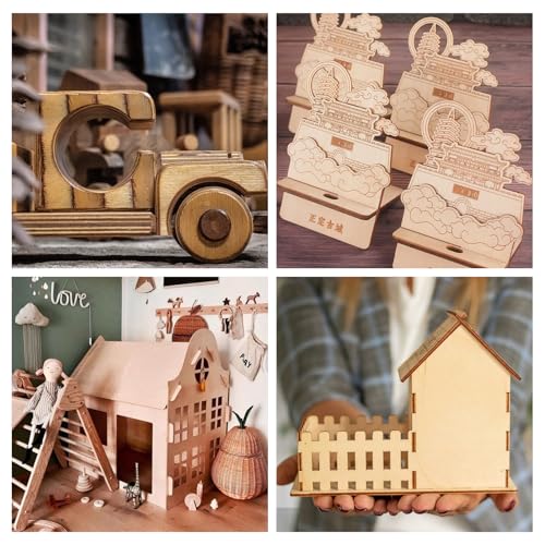6 Pack Basswood Sheets for Crafts 1 (6 Count)