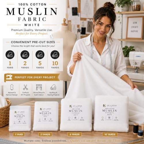 Muslin Fabric (75 Sq Ft)