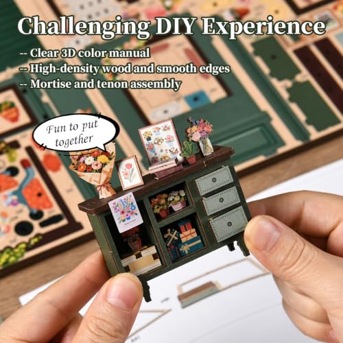 Book Nook DIY Miniature House Kit