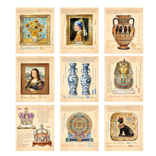 10 World Cultural Antiquities Puzzle Sticker Book