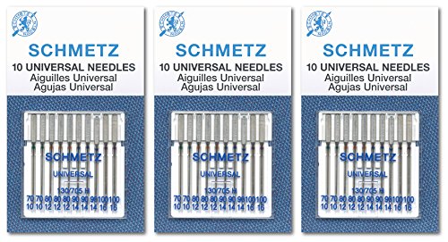 Universal Sewing Machine Needles (30 Count)