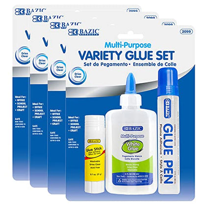 Multi Purpose Variety Glue Set (24 Count)