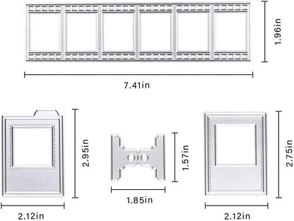 Camera Film Cutting Dies Stencil Metal Template Molds