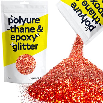 Resin Glitter Red Holographic 100g Fine (3.5 Ounce)