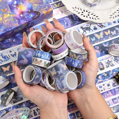 35 Rolls Washi Tape Set (35 Count)