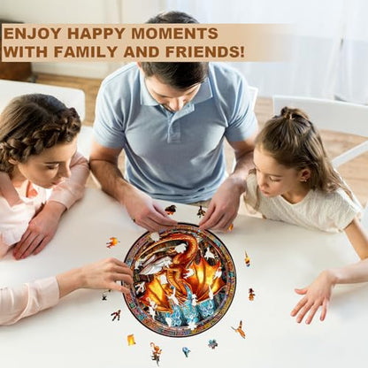 Wooden Puzzles for Adults (100 Count)