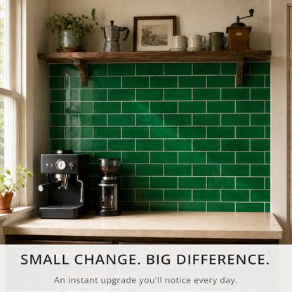 100 Pieces Peel and Stick Backsplash for Kitchen (12.5 Sq Ft)