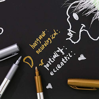 Metallic Marker Pens (8 Count)