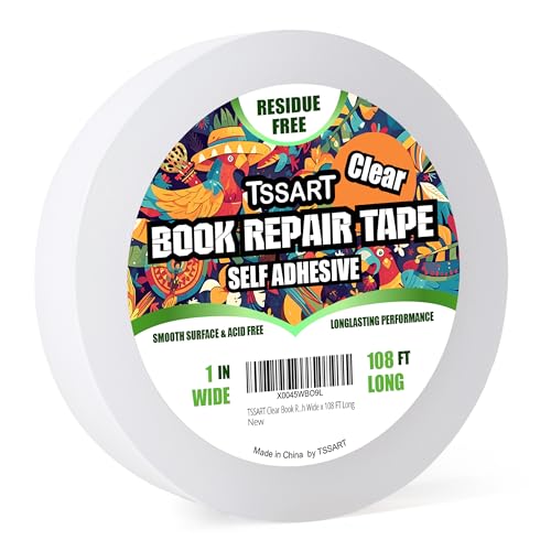Clear Book Repair Tape