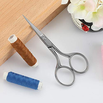 4" Forged Small Precision Embroidery Pointed Tip Detail Scissors