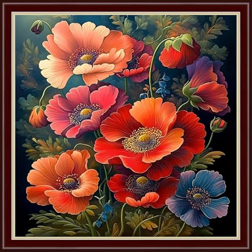 Stamped Cross Stitch Kits Full Range of Embroidery Patterns Starter Kits for Beginners Adult DIY Cross Stitches Needlepoint Kits 11CT