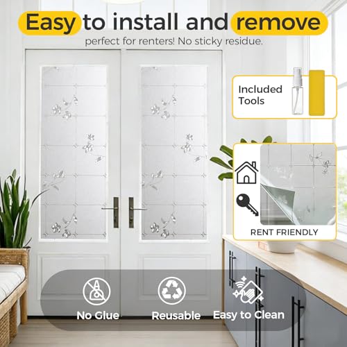 Window Privacy Film Decorative Non