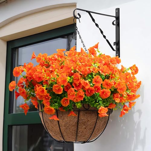 Artificial Flowers for Outdoor Decoration (16 Count)