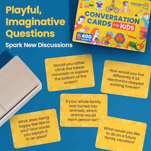 400 Conversation Cards for Kids