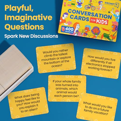 400 Conversation Cards for Kids